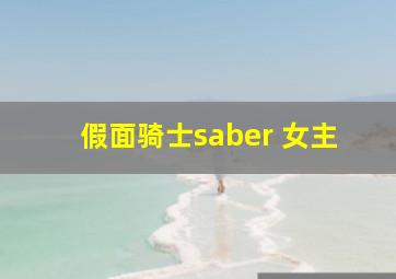 假面骑士saber 女主